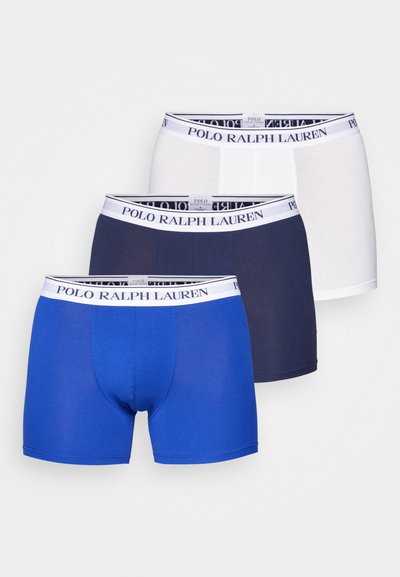 Polo Ralph Lauren 3 PACK - Ozke boksarice - white/azure/navy