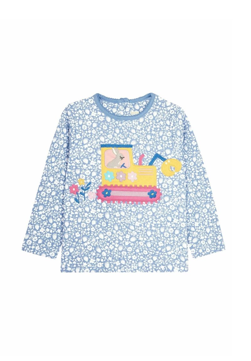 JoJo Maman Bébé REGULAR FIT - Tops ar garām piedurknēm - blue bunny digger