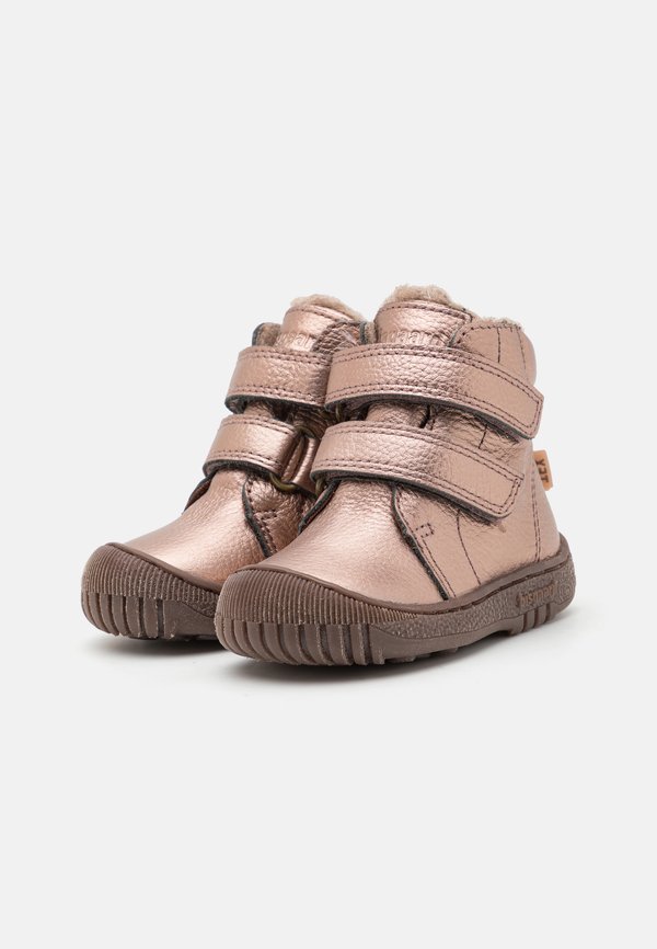 EVON TEX - Baby shoes - rose gold2