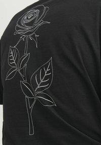 Jack & Jones CREW NECK - T-shirts print - black
