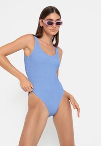 LASCANA LSCN BY LASCANA SWIMSUIT - Kopalke - rauchblau
