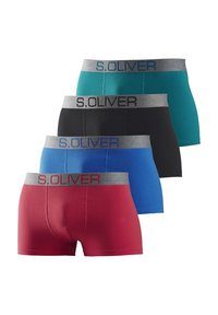 Unausgewählt, petrol schwarz blau rot