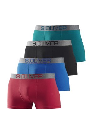 RETRO 4ER PACK BEQUEM  - Pants - petrol schwarz blau rot