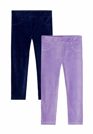 REGULAR FIT-2-PACK - Stoffhose - purple light
