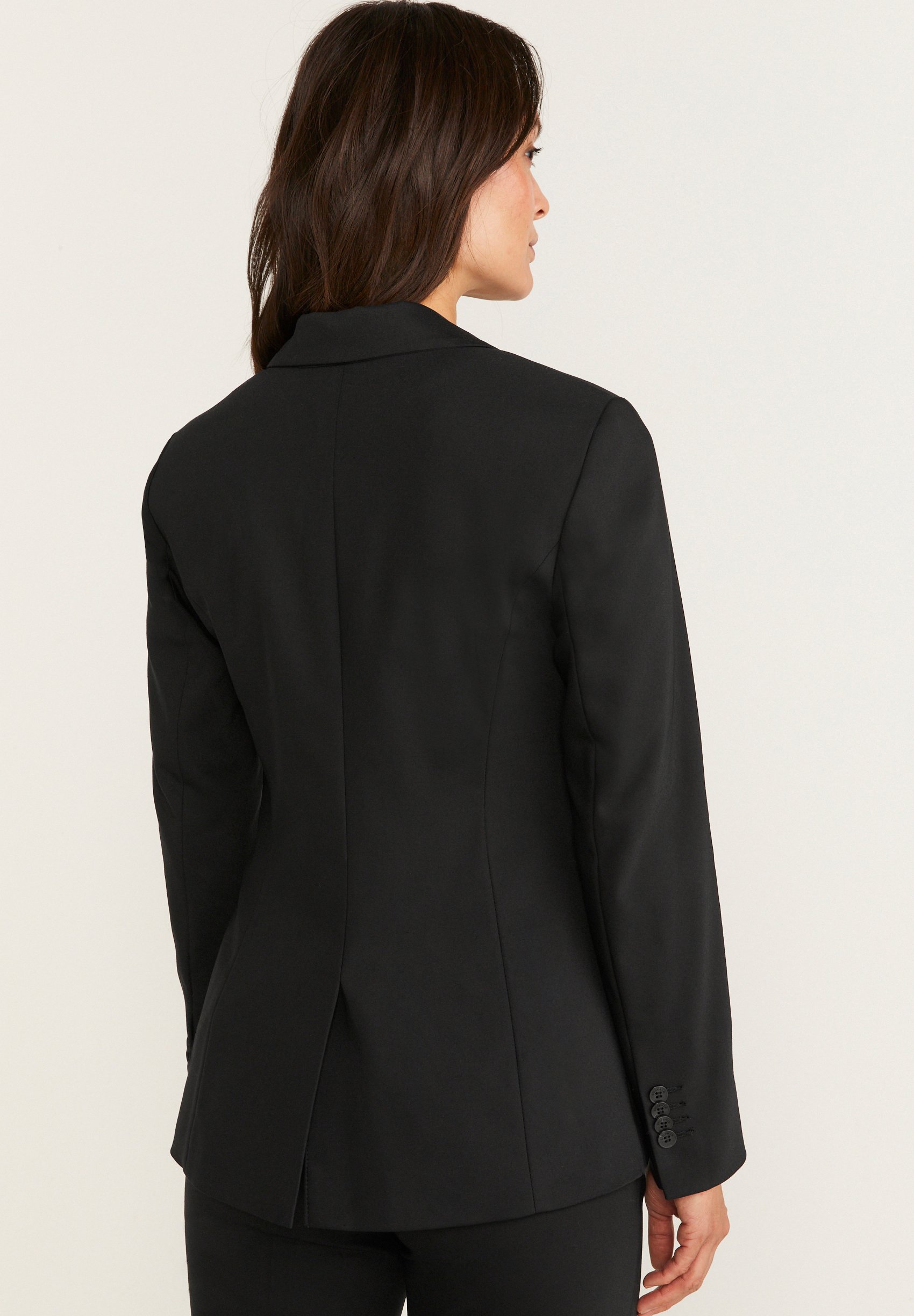 MSGM Black stretch polyester blend blazer MSGM Blazers for MSGM Black stretch polyester blend blazer MSGM Blazers for