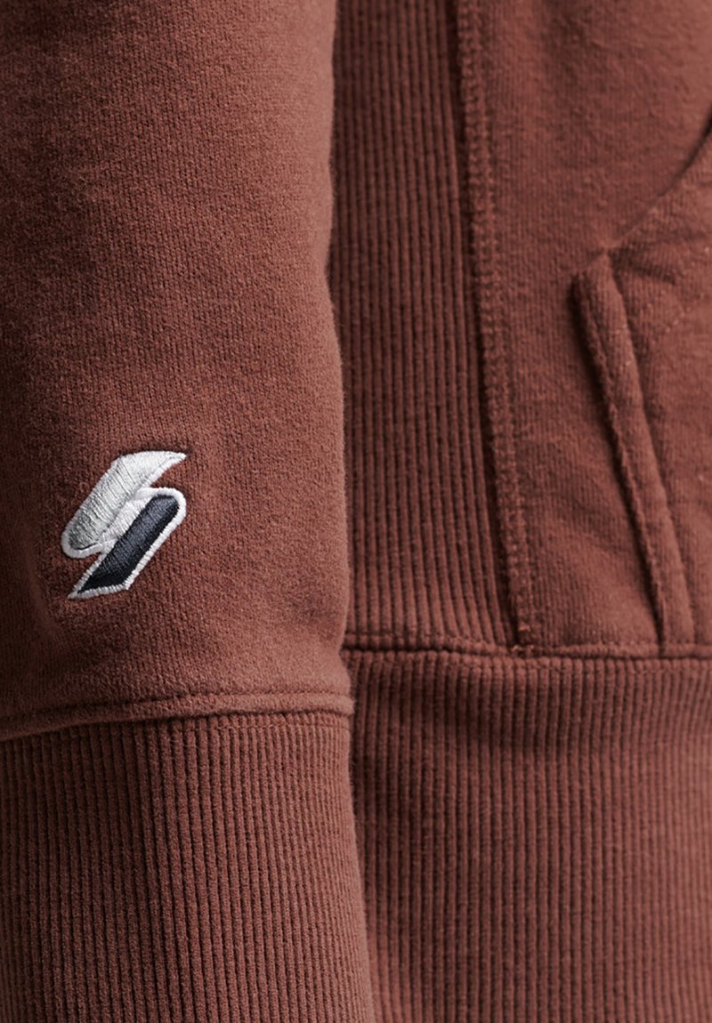 Damen Sweatshirts | Superdry CODE LINEAR LOOSE Kapuzenpullover rock brown/braun - KQ84811 Damen Sweatshirts | Superdry CODE LINEAR LOOSE Kapuzenpullover rock brown/braun - KQ84811
