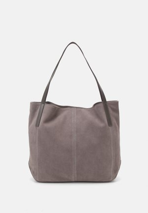 LEATHER - Bolso de mano - anthracite