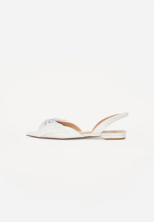 CRISTEL - Sarokpántos balerina cipők - ivory