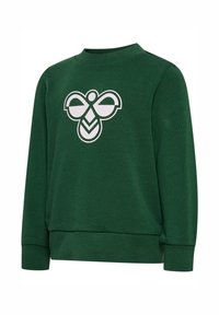 Hummel HMLMINI CREW BEE SET - Träningsset - dark green
