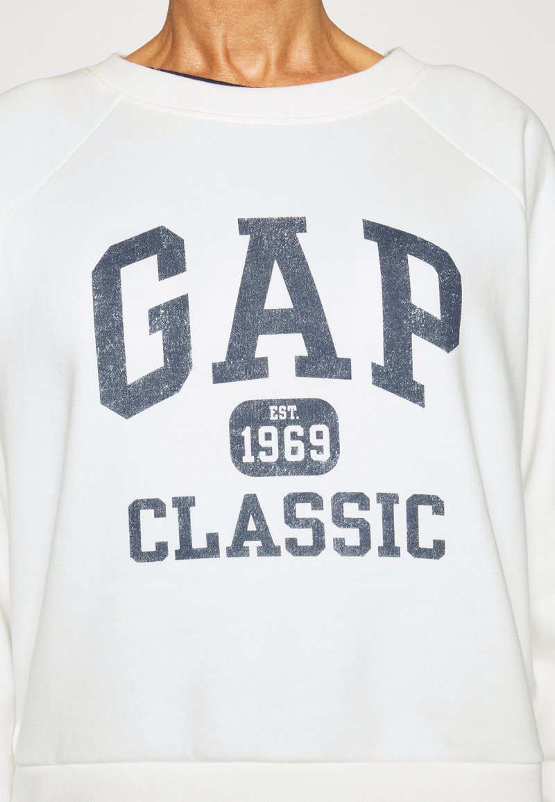 Damen Sweatshirts | GAP AMERICANA Sweatshirt new off white/light-blue denim - PI39154 Damen Sweatshirts | GAP AMERICANA Sweatshirt new off white/light-blue denim - PI39154