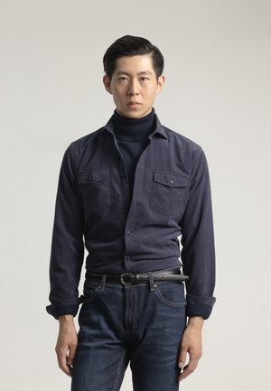 BOLSILLO - Camisa - azul oscuro