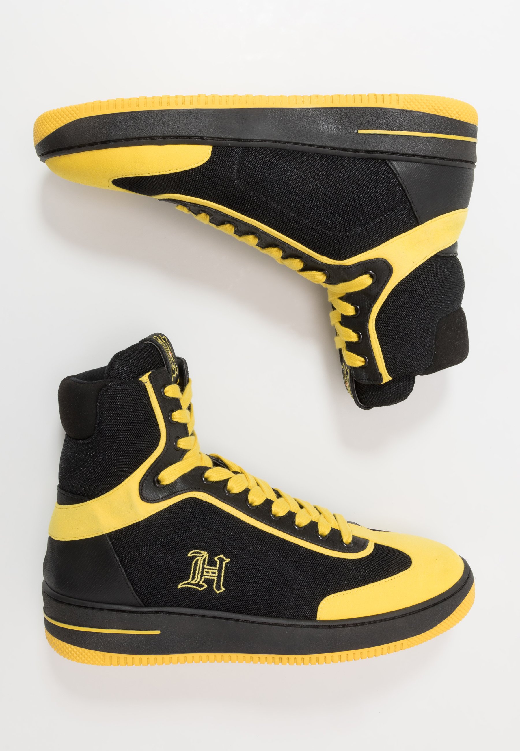 LEWIS HAMILTON MODERN HIGH TOP SNEAKER Höga sneakers black LEWIS HAMILTON MODERN HIGH TOP SNEAKER Höga sneakers black