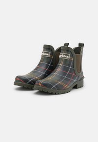 Barbour WILTON CHELSEA WELLY - Bottes en caoutchouc - khaki/dark green