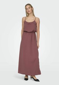 ONLY - NORMAL GESCHNITTEN  - Maxikleid - rose brown Thumbnail-Bild 1