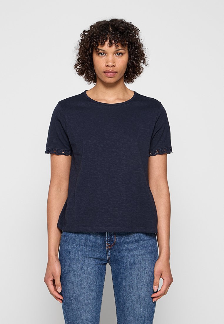 JDY T-shirt basic blauw