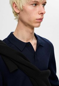Selected Homme Polosärk - navy blazer