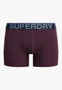 Superdry & Co 3ER PACK - LOGOBUND  - Calzoncillos - nvy port stripe gry mrl feeder