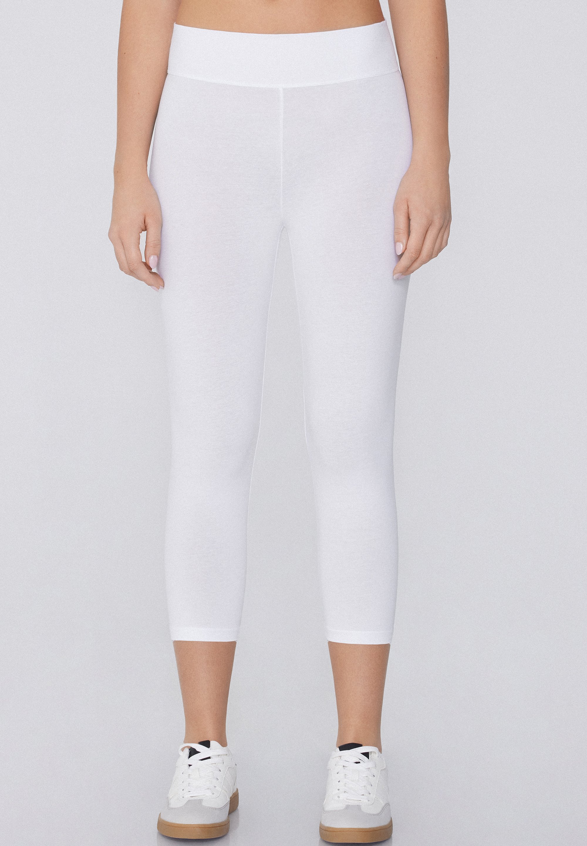 Tezenis CAPRI Leggings Trousers White/white Zalando
