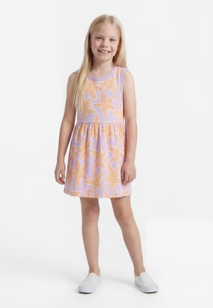 Stella McCartney Kids DRESS - Φόρεμα από ζέρσεϊ - viola/multi-coloured