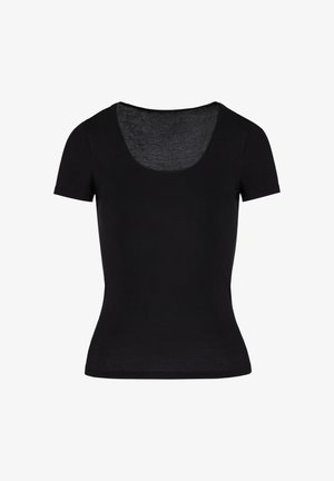 Hunkemöller, HUNKEMÖLLER TOP ELEVATED BASIC - Haut de pyjama - black