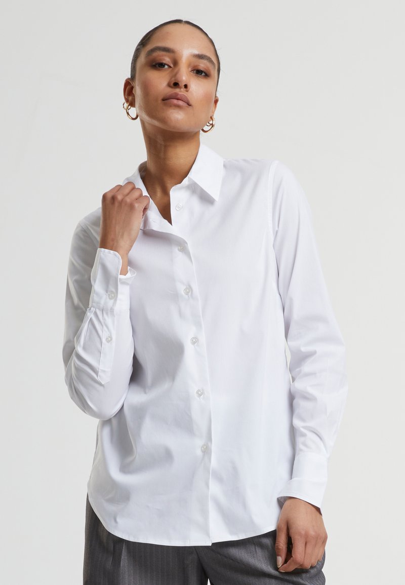 Urban Classics - Overhemdblouse - white, Vergroten