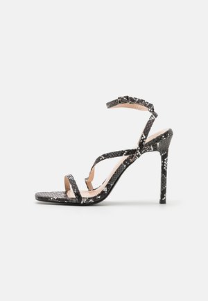 RAID HAMPTON - Sandále na vysokom opätku - black