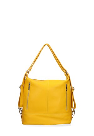 SHOULDER CONVERTIBLE - Borsa a mano - yellow