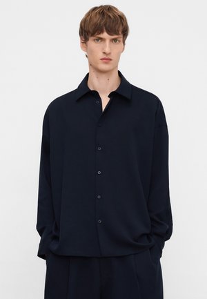 SPREAD COLLAR - Overhemd - navy blue