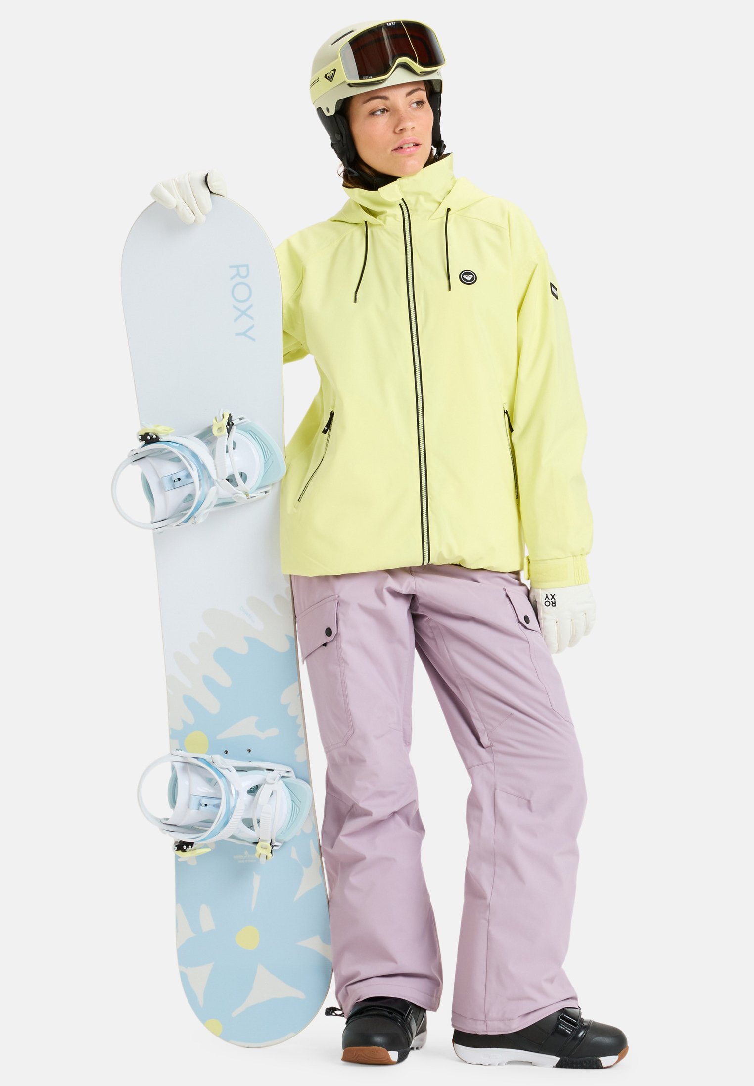 Roxy LANDSCAPE JK - Snowboard jacket - yellow pear/yellow - Zalando.ie