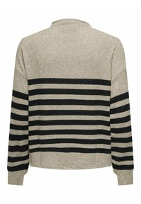 JDY LANGARM - Strickpullover - sandshell