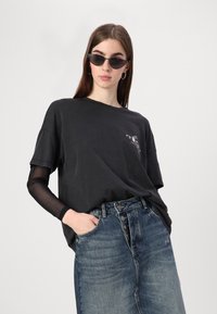 ONLY ONLMANDY LIFE - Topper langermet - black
