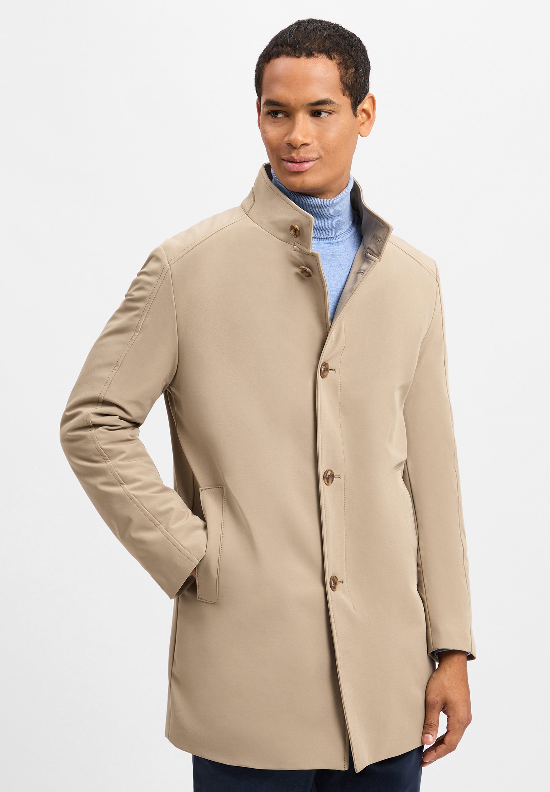 Jacke Wollmantel Cinque Coat Herren Winterjacke Cinque CINQUE