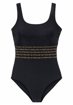 Maillot de bain - schwarz-leo