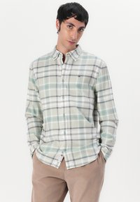 Tommy Jeans ISAAC - Trousers - coastal taupe
