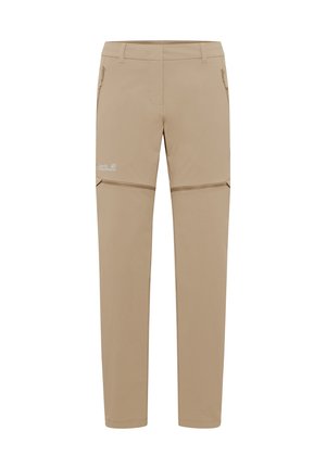 Jack Wolfskin, HIKEOUT ZIP AWAY PANTS W - Pantalons outdoor - hazel wood