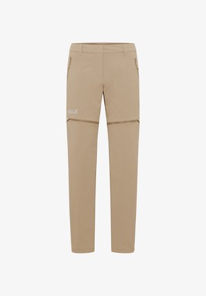 Jack Wolfskin, HIKEOUT ZIP AWAY PANTS W - Pantalons outdoor - hazel wood