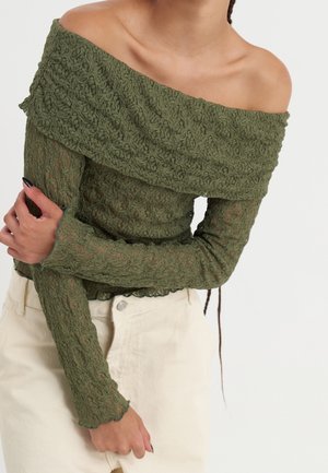 Maglietta a manica lunga - khaki