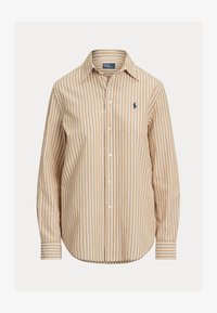 Unselected, classic camel/white