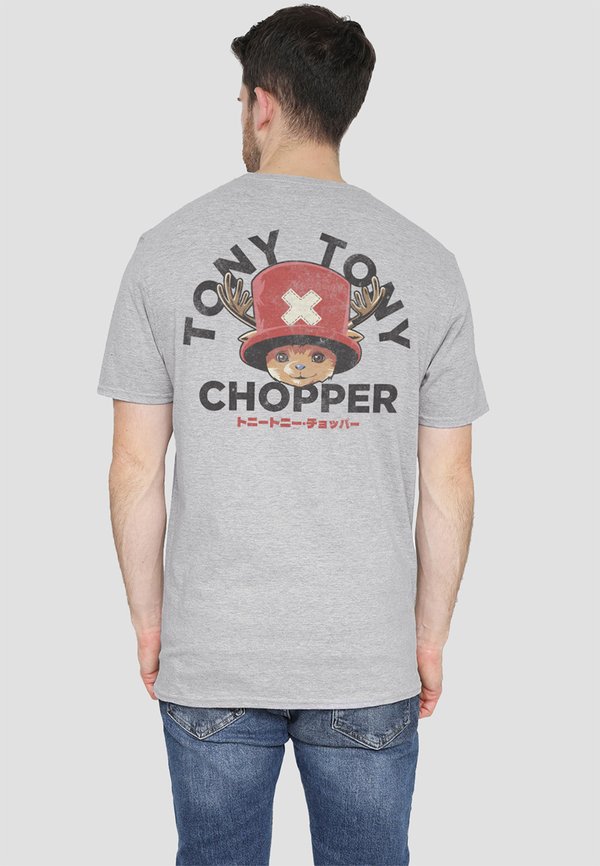 ONE PIECE CHOPPER FACE BACK - T-Shirt print