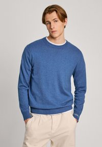 Pepe Jeans NEW ANDRE CREW NECK - Svetr - union blue