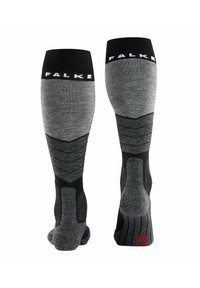 FALKE INTERMEDIATE - Kniekousen - black mix