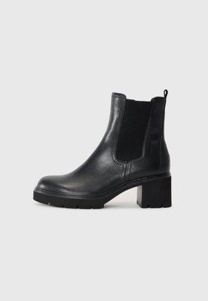 High heeled ankle boots - schwarz