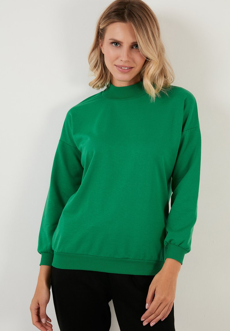 LELA HIGH COLLAR  - Sportska majica - benetton