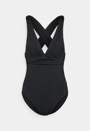 COLLECTIVE CROSS BACK ONE PIECE - Badpak - black