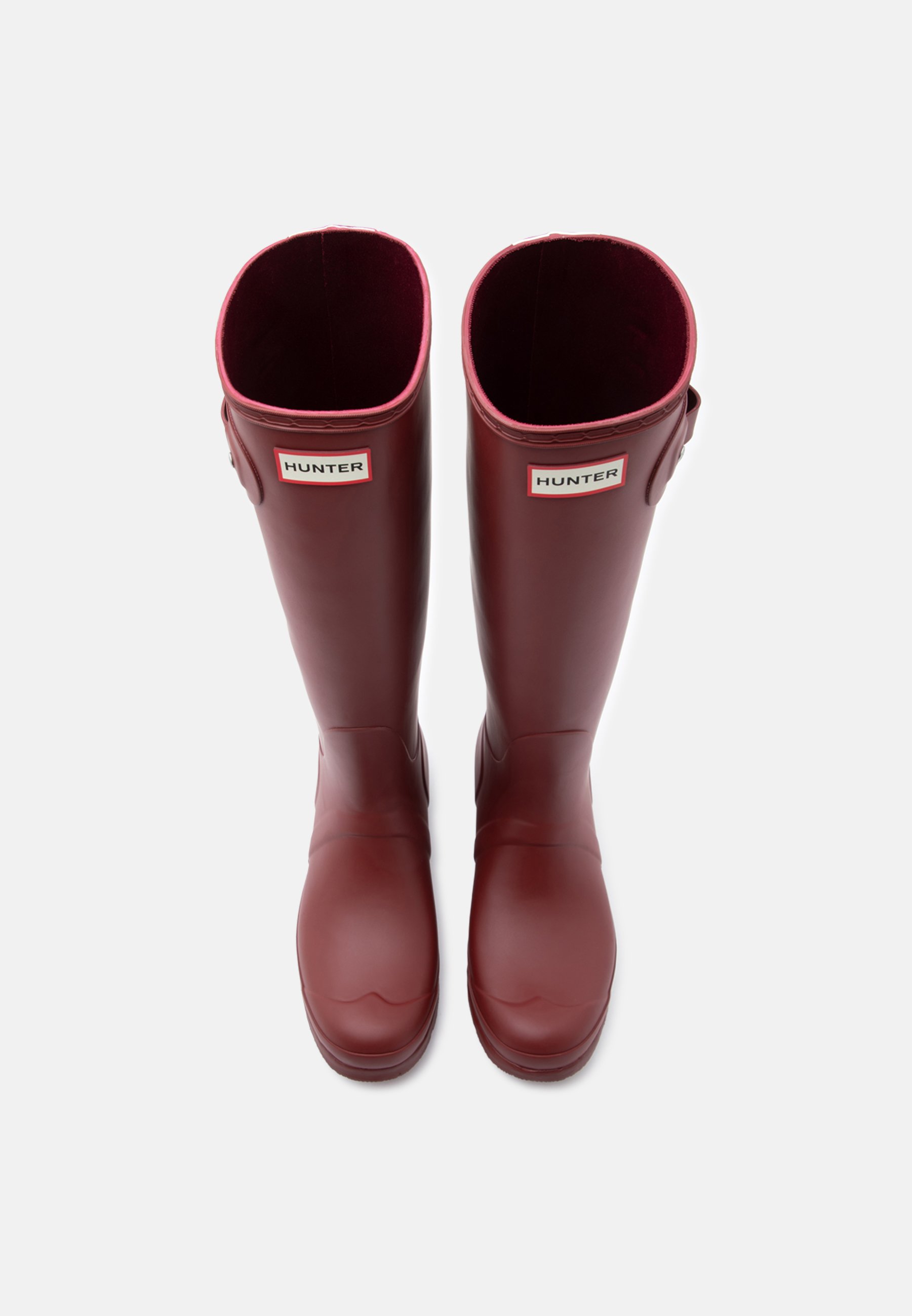 Hunter ORIGINAL WOMENS ORIGINAL TALL TRI COLOUR LOGO BOOT