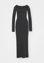 Ginna 3 4 Smock Square Dress Black Aop Medium Whi main image 0