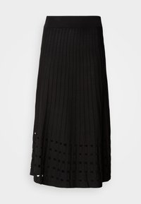 SKIRT - Jupe trapèze - black