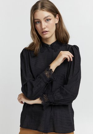 PZCANNY - Button-down blouse - black beauty