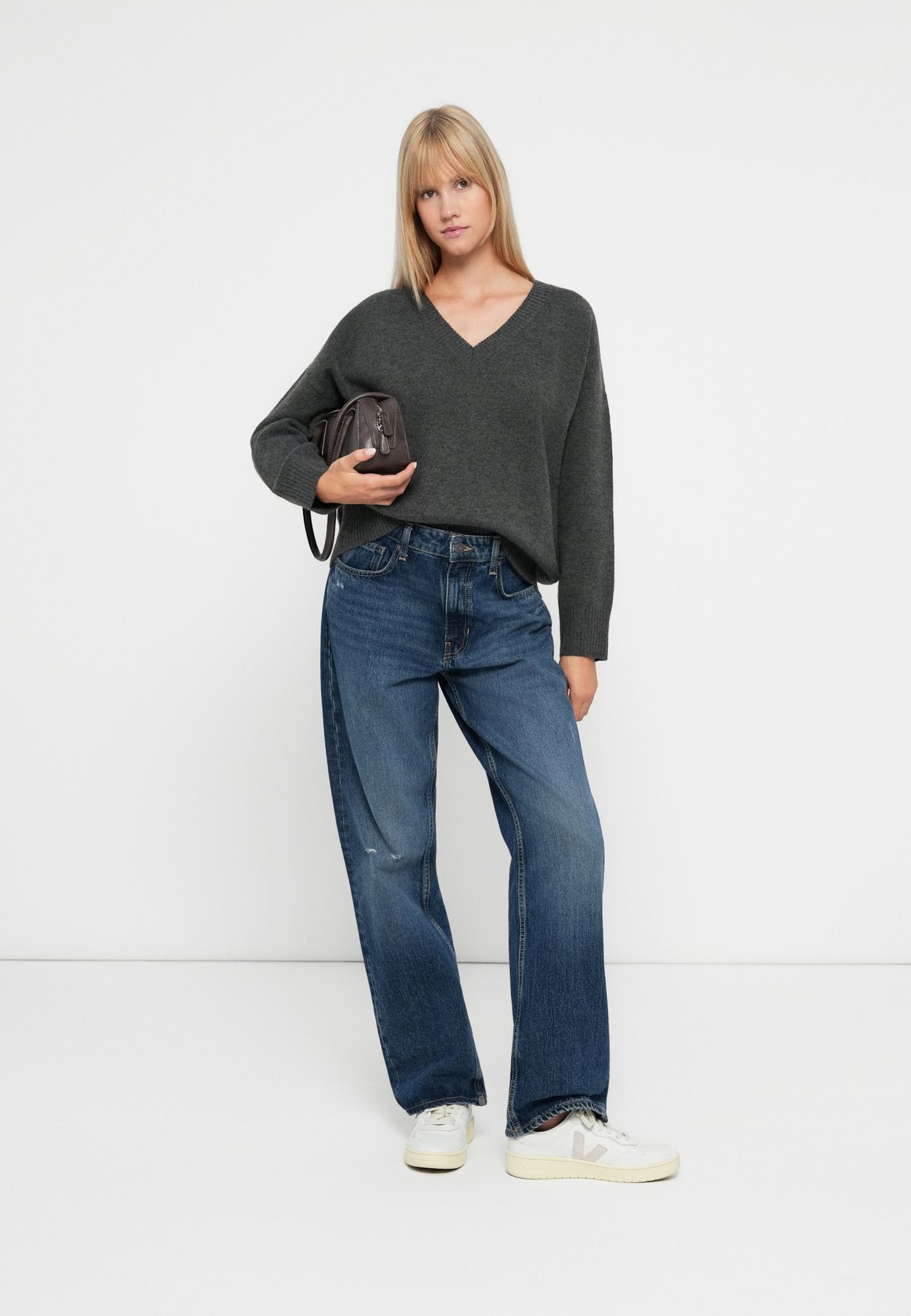 ONLMARI LOOSE V NECK