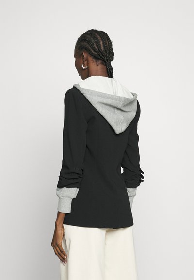 Cinq à Sept HOODED KHLOE  - Σακάκι - black/heather grey